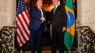 Trump e Bolsonaro em encontro em Mar-a-Lago (Flórida), em março de 2020 - Alan Santos/PR