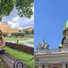 Viagens deixam de focar em pontos turísticos e se tornam uma forma de reconectar famílias à identidade - Reprodução / Instagram @dricadivina
