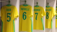 Uniformes da seleção brasileira feminina de futebol, que disputará a Copa em 2027 - CBF