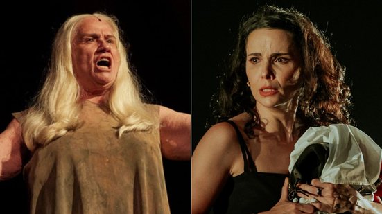 Vera Holtz e Débora Falabella estarão na primeira edição do Festival de Teatro de São Paulo - Divulgação/WB Produções e Instagram @primafaciebrasil