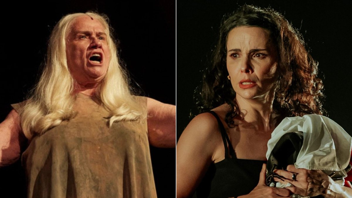 Vera Holtz e Débora Falabella estarão na primeira edição do Festival de Teatro de São Paulo - Divulgação/WB Produções e Instagram @primafaciebrasil