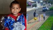Menino de 3 anos morre no RS; câmera flagra chute em criança no PR - Arquivo Pessoal/Reprodução/Redes Sociais