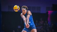 Ana Cristina foi um dos destaques da partida, autora de 30 pontos - Reprodução/br.volleyballworld.com