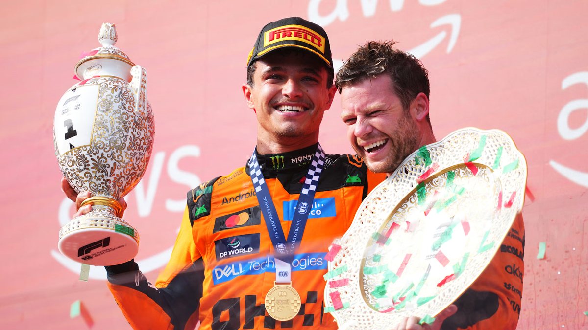 Lando Norris vence  seu primeiro Grande Prêmio da temporada - Reprodução/ formula1.com