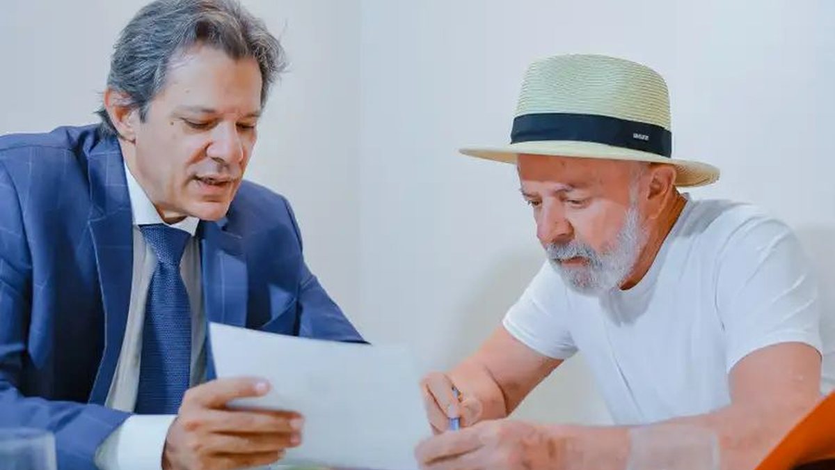 Durante convenção do PT, o presidente  Lula se refere a Haddad como seu sucessor - Ricardo Stuckert/PR - Agência  Brasil