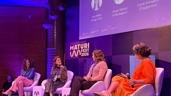 Vantagens de um ambiente corporativo multigeracional foi abordada por executivas no MaturiFest - Manuela França/Viva