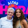 Serginho Groisman recebe a cantora Anitta no 'Altas Horas' deste sábado, 15 de agosto - Miguel Salvatore/Globo