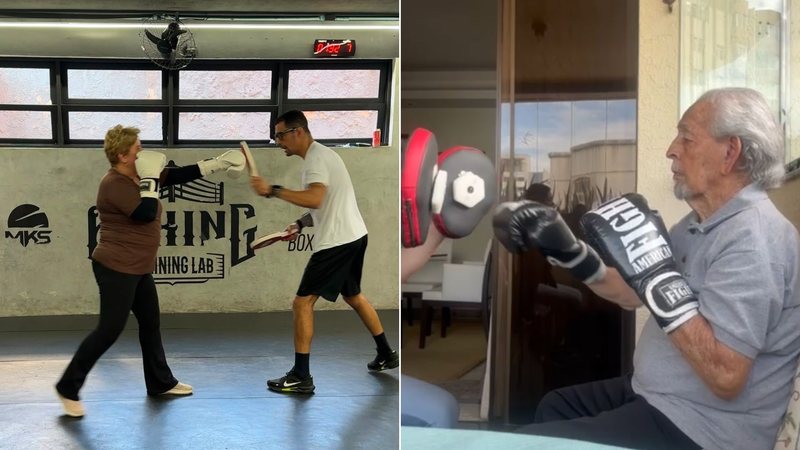 Modalidade do boxe adaptado conquista pessoas 60+ que buscam melhorar mobilidade, equilíbrio e autonomia - Arquivo pessoal