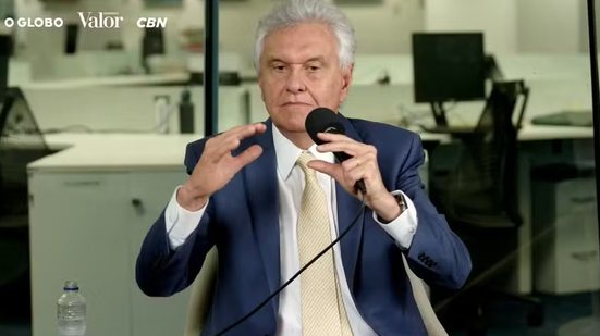 Caiado afirmou que reforma só será discutida após governo “limpar a casa” - Reprodução/cbn.globo.com