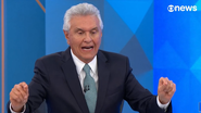 O candidato à presidência Ronaldo Caiado (PSD) em entrevista no Jornal Nacional da TV Globo - Reprodução TV Globo