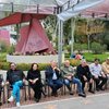 Homenageados e famílias de artistas que receberam tributo póstumo se reúnem na nova edição da Calçada da Fama, nos Estúdios Globo - Reprodução