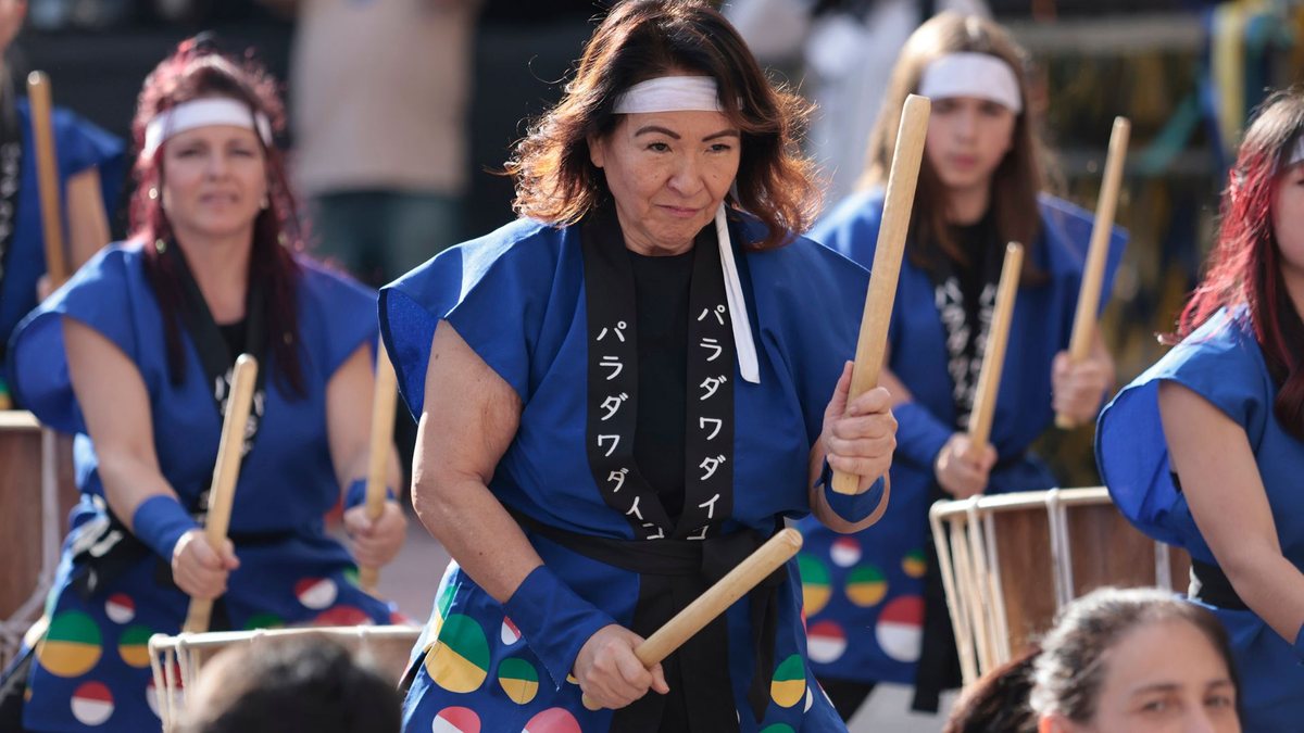 Participantes se apresentam no 46º Festival Tanabata Matsuri, na Liberdade, em São Paulo - Paulo Pinto/Agência Brasil