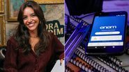 Débora Aladim recomenda priorizar revisão, questões de provas anteriores e redação nas semanas que antecedem o Enem - Divulgação e Adobe Stock