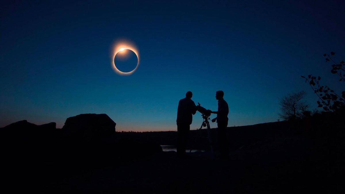 Observatório Nacional fará transmissão ao vivo do eclipse solar total a partir das 12h (horário de Brasília) - Adobe Stock
