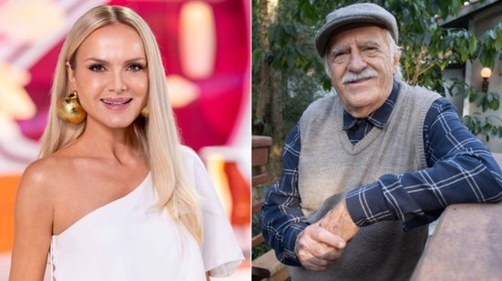 Ary Fontoura recebe Eliana em sua casa, no Rio de Janeiro, no programa “Em Família com Eliana” deste domingo - Divulgação