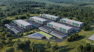 Projeto do Data Center, no Complexo Industrial e Portuário do Pecém - Divulgação - Green Mountain