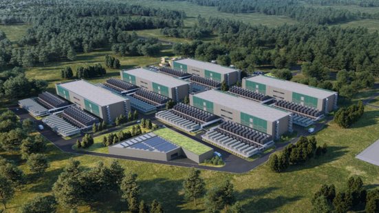 Projeto do Data Center, no Complexo Industrial e Portuário do Pecém - Divulgação - Green Mountain