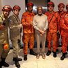 Gilberto Gil após ser resgatado pelo Corpo de Bombeiros - Divulgação/CBMERJ
