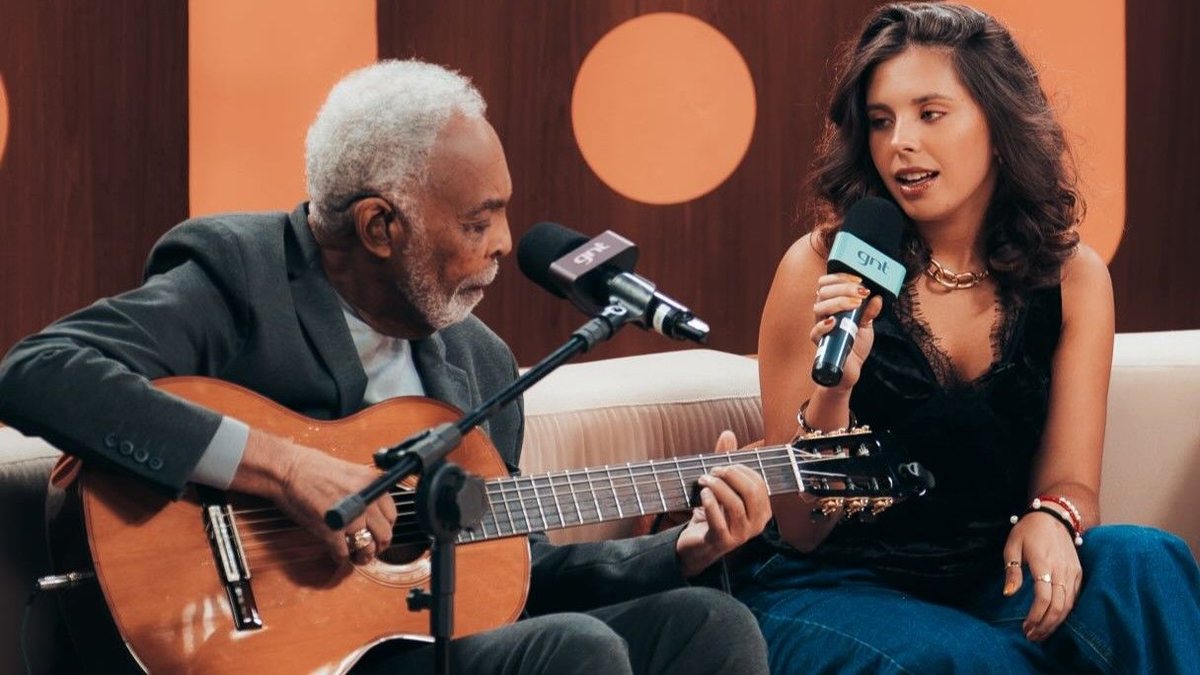 Gilberto Gil participou do ‘Saia Justa’ desta quarta em homenagem ao Dia dos Pais - Reprodução/Instagram @gnt
