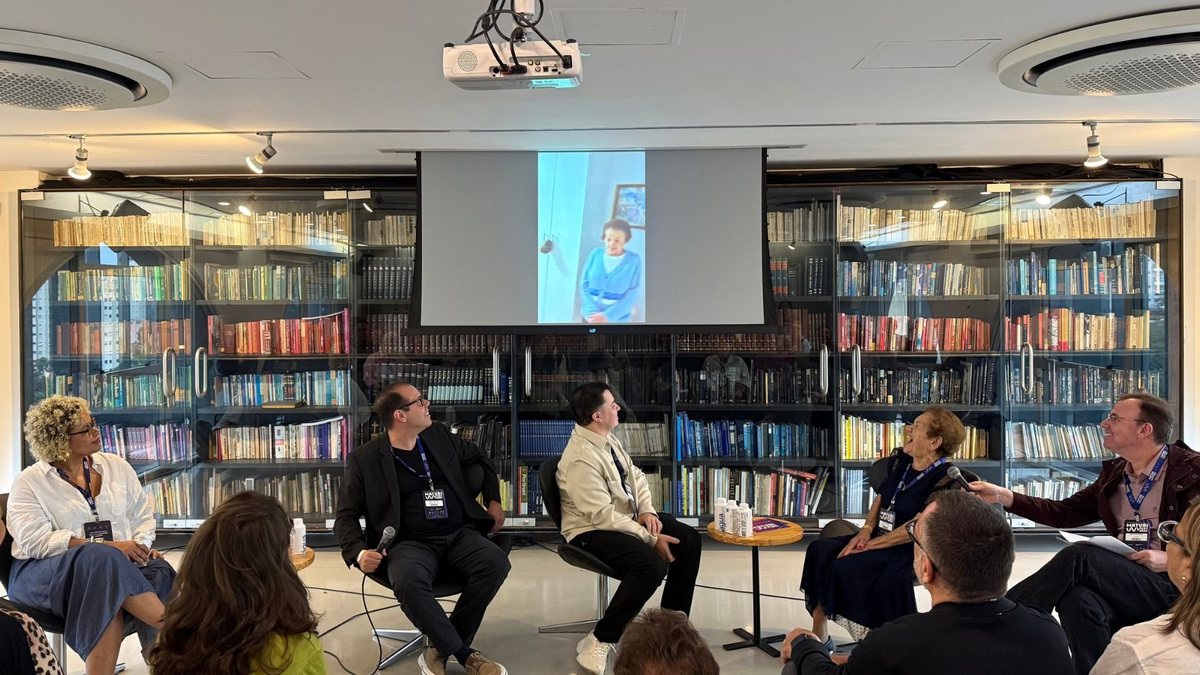 Influenciadores  'Vovó Maria e o Neto', Pedro Oliveira e Egnalda Côrtes debatem nova geração de criadores 50+ - Ana Mello/VIVA
