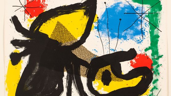Joan Miró, Album 19, 1961; exposição vai até 12 de outubro - Fundació Joan Miró, Barcelona
