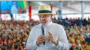 Lula durante a convenção do partido na Bahia - Divulgação/@lulaoficial