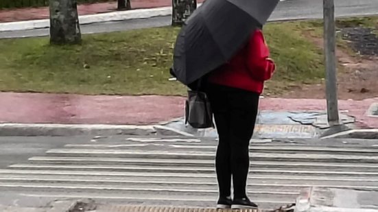 Chuva forte atingiu a capital de SP e também cidades próximas, causando alertas e desabamento - MARCO AMBROSIO/ATO PRESS/ESTADÃO CONTEÚDO
