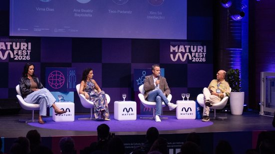 Evento teve painéis sobre saúde, transição de carreira, economia do cuidado, além de mentorias e  debates - Renato Aoki/MaturiFest 2026