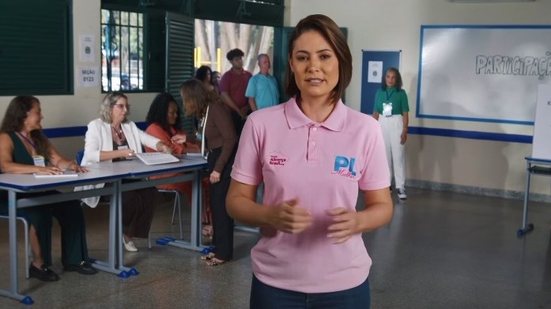 A ex-primeira dama Michelle Bolsonaro, que lidera o PL Mulher, não foi à convenção do partido devido a crise de enxaqueca - Reprodução Instagram