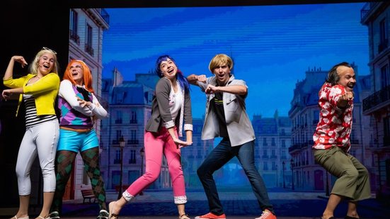 Cena de "Miraculous Ladybug O Show Musical", que já passou por outras cidades brasileiras antes de chegar a SP - Divulgação