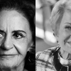 As atrizes Laura Cardoso e Glória Menezes faleceram na última terça-feira, 18 de agosto - Montagem/Divulgação MinC