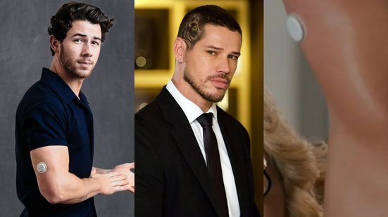 Nick Jonas e José Loreto lidam com a diabetes tipo 1 desde adolescentes - Reprodução / Instagram @nickjonas e Globo