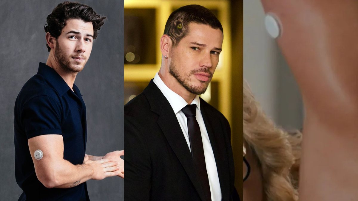 Nick Jonas e José Loreto lidam com a diabetes tipo 1 desde adolescentes - Reprodução / Instagram @nickjonas e Globo