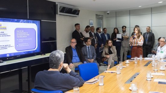 Anúncio da transição de dados para a Nuvem Soberana do SUS - Lídia Rosetti/Ministério da Saúde
