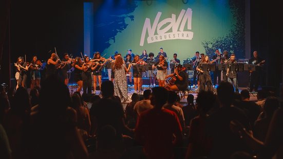 A Orquestra Nova fará releitura de clássicos de O Rappa, como “Pescador de Ilusões”, “Mar de Gente” e “Reza Vela”, - Divulgação