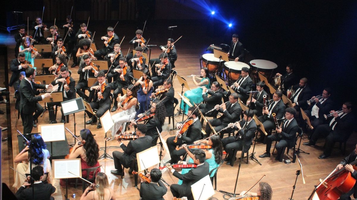 A Orquestra Sinfônica Heliópolis executará clássicos da música sertaneja, acompanhada com o coro do público - Divulgação/Baccarelli