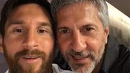 O jogador com seu pai, Jorge Messi, que também era seu empresário - Reprodução/Instagram/