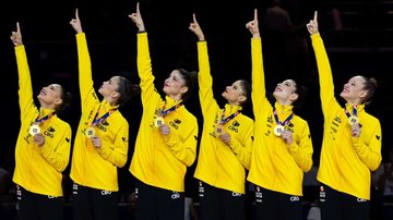 Brasil conquistou título inédito no Mundial de ginástica rítmica, na Alemanha - MeloGym/ CBG