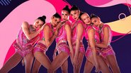 O melhor desempenho ocorreu na série mista, com três arcos e duas maças, ao som de Lady Gaga - Reprodução/Instagram/@cbginastica