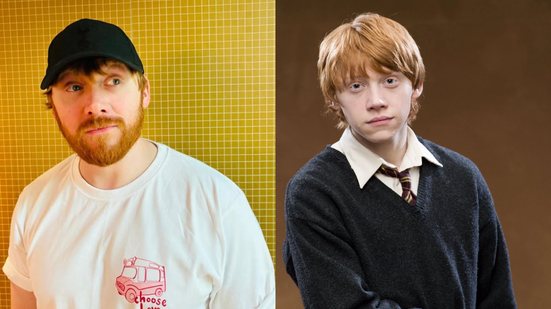 Rupert Grint ficou conhecido por seu papel nos cinemas na franquia Harry Potter - Reprodução/Instagram @rupertgrint e Divulgação / Disney