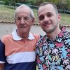 Sebastião Rinaldi com seu pai, José Rinaldi Filho - Arquivo pessoal