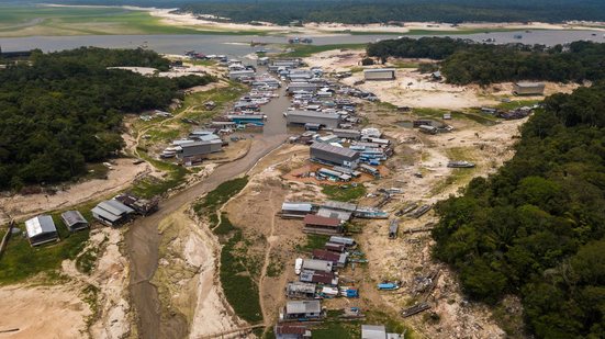 El Niño causou seca severa na região amazônica em 2023 - Rafa Neddermeyer/Agência Brasil