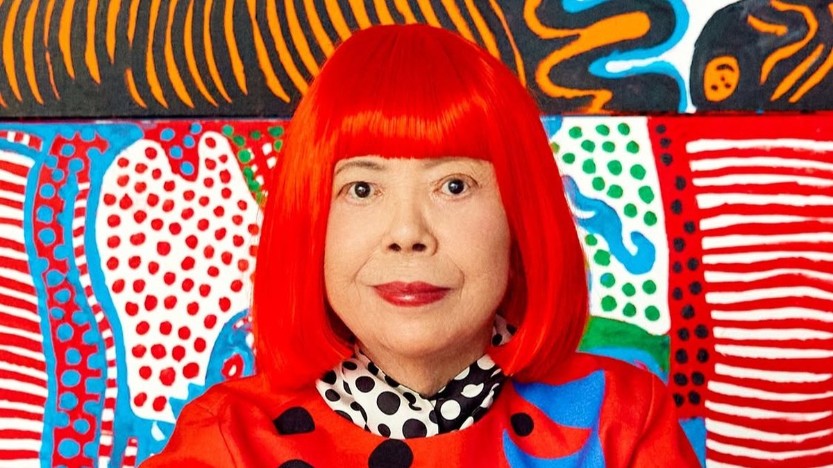 A artista Yayoi Kusama foi uma das figuras mais reconhecidas da arte contemporânea - Reprodução Instagram @yayoikusamamuseum