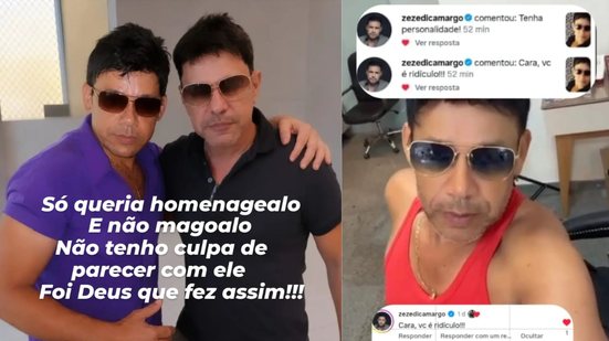Fã disse que ficou decepcionado com as mensagens do cantor - Reprodução / Instagram @zezemirosmenooficial