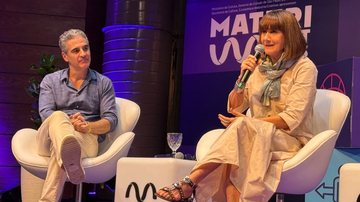 Polessa e Laham discutiram sobre os desafios e benefícios para artistas com mais de 50 anos - Felipe Cavalheiro/VIVA