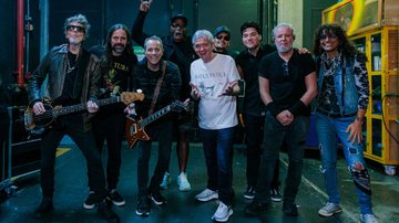 Serginho Groisman recebe Sepultura e Luiz Caldas para relembrar momentos marcantes e apresentar clássicos do rock nacional - Miguel Salvatore/Globo