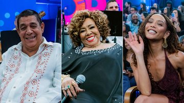 Zeca Pagodinho, Alcione e Taís Araújo participam do 'Altas Horas' deste sábado - Miguel Salvatore/Globo