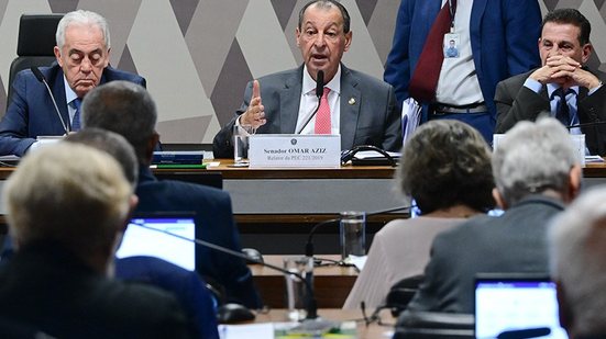 Relator na CCJ, Omar Aziz, manteve o mesmo texto aprovado na Câmara - Geraldo Magela/Agência Senado