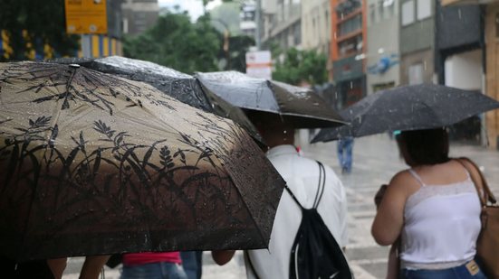 Previsão é de até 70 mm de chuva e rajadas de vento de até 65 km/h - Governo de SP/Divulgação