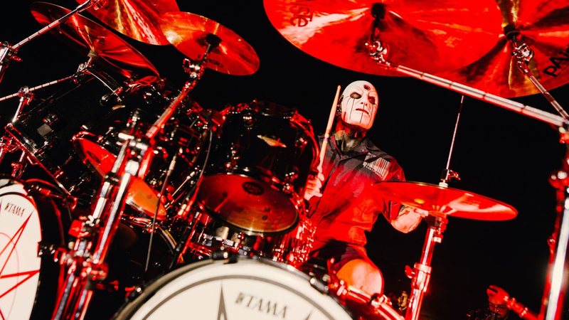 Eloy Casagrande, baterista brasileiro do Slipknot, participou do anúncio das atrações - Divulgação/Diego Padilha
